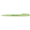 Pentel Arts Brush Sign Pen - Rotulador de punta de fibra - verde fluorescente