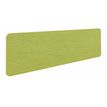 Burocean - Panel acústico de sobremesa - rectangular - PET reciclado - verde chartreuse