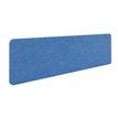 Burocean - Panel acústico de sobremesa - rectangular - PET reciclado - brezo azul