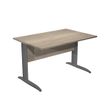 Artarredi Presto - Escritorio - rectangular - canadian oak - antracita mate base