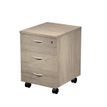 Artarredi Presto - Pedestal - móvil - 3 cajones - canadian oak