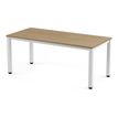 8427951200389-Rocada Executive - Table - rectangulaire - chêne - blanc, RAL 9003 base-P_405224542_1-0