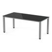 8427951006264-Rocada Executive - Table - rectangulaire - noir - gris, RAL 9006 base-P_405224551_1-0