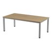 8427951200587-Rocada Executive - Table - rectangulaire - chêne - gris, RAL 9006 base-P_405224577_1-0