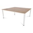 8427951222503-Rocada Executive - Table - rectangulaire - chêne - blanc, RAL 9003 base-P_405224689_1-0