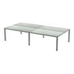 8427951993892-Rocada Executive - Table - rectangulaire - transparent - gris, RAL 9006 base-P_405224697_1-0