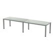 8427951930293-Rocada Executive - Table - rectangulaire - transparent - gris, RAL 9006 base-P_405224760_1-0