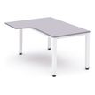 8427951930873-Rocada Executive - Table - en L (gauche) - gris - blanc base-P_405224822_1-0