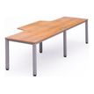 8427951221285-Rocada Executive - Table - en forme de L - chêne - aluminium base-P_405224892_1-0
