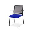 8427951072726-rocada Ergoline - Chaise - visiteur - accoudoirs - métal - bleu, noir époxy-P_405224943_1-0