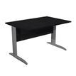 Artarredi Presto - Escritorio - rectangular - negro ceniza - RAL 7016, antracita mate base
