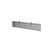 Artarredi Bridge - Panel frontal para mesa - metal - gris aluminio