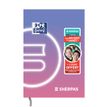Agenda Oxford Sherpas 15 x 20 cm -  1 jour par page - Rose - Hamelin 
