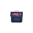 Cartable 38 CM KIP YOU ROCK-2 compartiments- marine- Kid'Abord