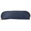 Estuche oval SCHOOL "Dots" color azul marino