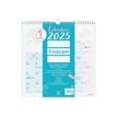 8422952381396-Finocam - Calendrier - fixation murale - 2025 - chic turquoise - mois à afficher - 300 x -P_405226710_3-0