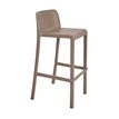 Tabouret haut empilable ATTIC - Ezpeleta professionnel - Taupe