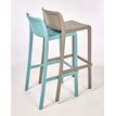 8414376771020-Tabouret haut empilable ATTIC - Ezpeleta professionnel - Taupe-P_405227944_4-3