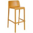 Tabouret haut empilable ATTIC - Ezpeleta professionnel - Moutarde
