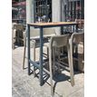 3701394607734-Table haute 104 x 55 cm URBAN - ezpeleta professionnel - Anthracite-P_405227996_3-2