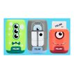 8411574109396-MILAN Aliens 430 - Gomme/tube taille-crayon - 2 trous - gris, vert, rouge - caoutchouc syn-P_405229802_1-0