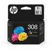 HP 308 - Cián, magenta, amarillo - original - caja - cartucho de tinta
