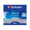 0023942437482-Verbatim - 5 x BD-R DL - 50 Go 6x - boîtier CD-P_405234877_1-0