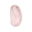Logitech M240 Silent - Ratón - diestro y zurdo - óptico - 3 botones - inalámbrico - Bluetooth - rosa