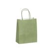 Logistipack - Bolsa de regalo - 18 cm x 8 cm x 22 cm - verde almendra