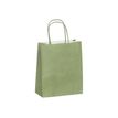 Logistipack - Bolsa de regalo - 23 cm x 12 cm x 30 cm - verde almendra