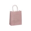 Logistipack - Bolsa de regalo - 23 cm x 12 cm x 30 cm - polvo rosa