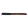 4005401675754-Faber-Castell PITT Artist Calligraphy - Feutre - permanent - sepia foncé - encre pigment
