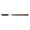 4005401675754-Faber-Castell PITT Artist Calligraphy - Feutre - permanent - sepia foncé - encre pigment