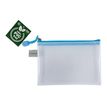 4250037433197-FolderSys - Valisette à fermeture éclair - pour A6 (105 x 148 mm) - bleu pastel transpar-P_405241503_1-0