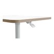 4002432138395-Bureau ERGO - Bureau assis-debout compact - réglable manuel - Blanc-P_405242224_1-2