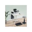 4002432138395-Bureau ERGO - Bureau assis-debout compact - réglable manuel - Blanc-P_405242224_9-5