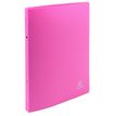 Exacompta OpaK - Archivador de anillas - ancho de la espina: 20 mm - para A4 (210 x 297 mm) - capacidad: 140 hojas - rosa