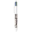 3086124107372-BIC 4 Couleurs Décors Square Stylo-Bille Rétractable et Rechargeable Pointe Moyenne (1,0-P_405244322_1-0