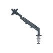 4002432134663-Leitz Ergo - Bras pour écran simple- 17"- 32"- faible encombrement - Métal - Gris fonc