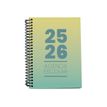 8435603316968-Mimbek - Agenda - 2025-2026 - 1 jour par page - reliure à spirale - A5 (148 x 210 mm) - cream-P_405246809_2-0