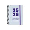 8435603316777-Mimbek - Agenda - 2025-2026 - 1 jour par page - reliure à spirale - A5 (148 x 210 mm) - b-P_405246840_2-0