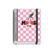 8421938520484-Dohe Prime - Agenda - 2025-2026 - 1 jour par page - reliure à spirale - A6 (120 x 170 mm) - 144 feuilles - cerise - carton -P_405247035_2-0