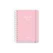 8421938519334-Dohe Serenity - Agenda - 2025-2026 - semainier - reliure à anneaux métalliques - A5 (150 x 210 mm) - 72 feuilles - rose - carton -P_405247063_3-1