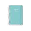 8421938519341-Dohe Serenity - Agenda - 2025-2026 - semainier - reliure à anneaux métalliques - A5 (150 x 210 mm) - 72 feuilles - vert - carton -P_405247064_2-0