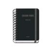 8421938520217-Dohe Colour Vibes - Agenda - 2025-2026 - 1 jour par page - reliure à anneaux métalliques - A6 (120 x 170 mm) - 152 feuilles - noir - carton -P_405247095_2-0