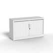 MT International - Aparador - 2 Puertas - policloruro de vinilo (PVC) - blanco