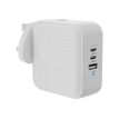 6941921149390-Targus HyperJuice - Adaptateur secteur - GaN - 70 Watt - Power Delivery 3.0 + PPS, Quick Charge 3.0 - 3 connecteurs de s-P_405248134_1-0