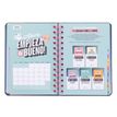 8445641063564-Mr. Wonderful Wonder - Agenda - 2025-2026 - vue de la semaine - anneaux en métal reliés - petit - 160 pages - Bons plans, -P_405248746_3-2