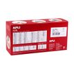 8410782188049-APLI kids - Rouleau adhésif - 8260 pièces - 59 feuilles - jaune, bleu, rouge, vert - per-P_405250769_1-2