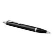 3501179316659-Parker IM - Stylo à bille noir/argent - encre bleue-Angle droit-2
